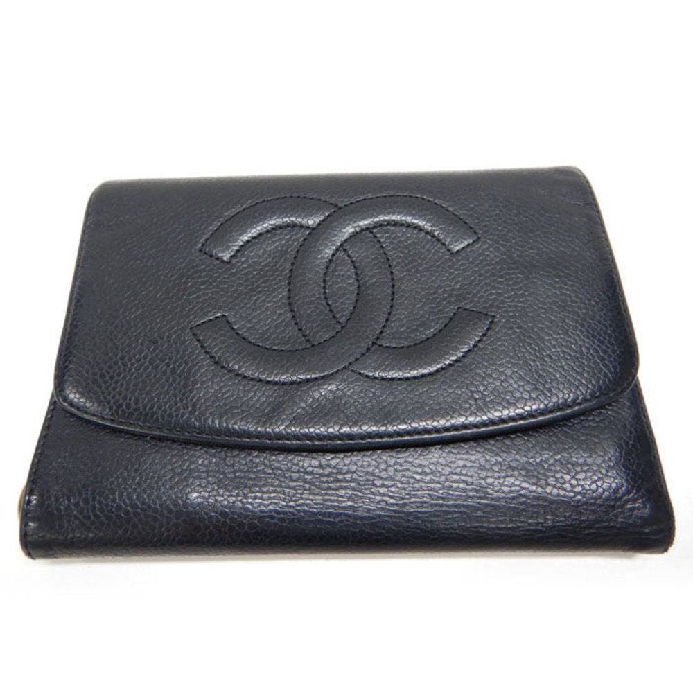 Chanel Caviar Skin Black Wallet - Picture 5 of 8